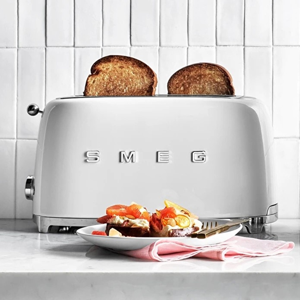 Smeg Ekmek Kızartma White Tsf01wheu 4 Dilim Ekmek Kapasiteli görseli 2