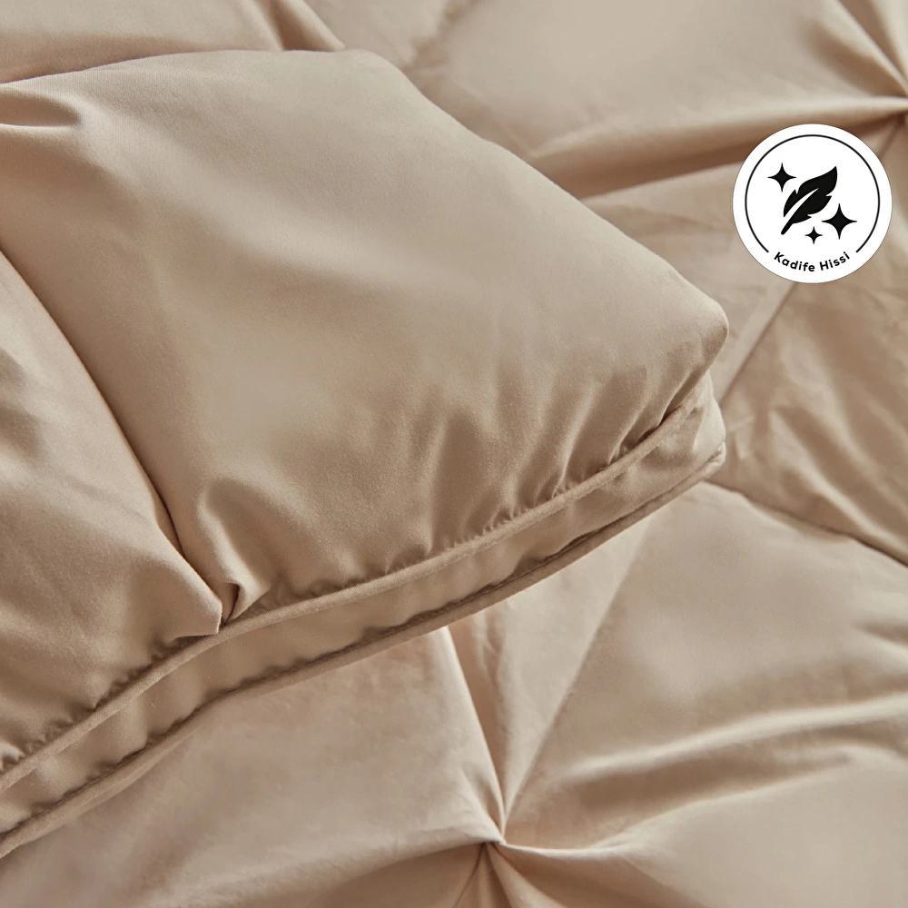 Karaca Home Çift Kişilik Camila Private Comfort Set/Uyku Seti Bej görseli 4