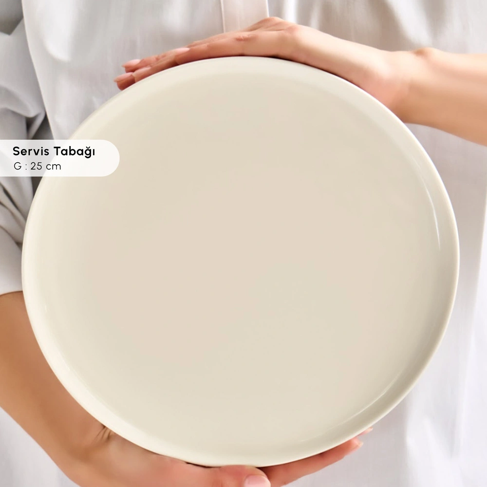 Karaca Forever Bone Olla 28 Parça 6 Kişilik Kahvaltı Takımı görseli 6