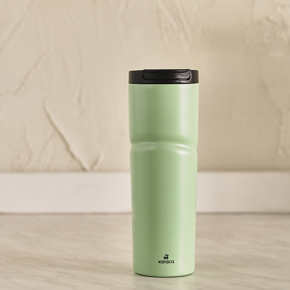 Karaca Capella Çelik El Termosu 500 ml Mint görseli 1
