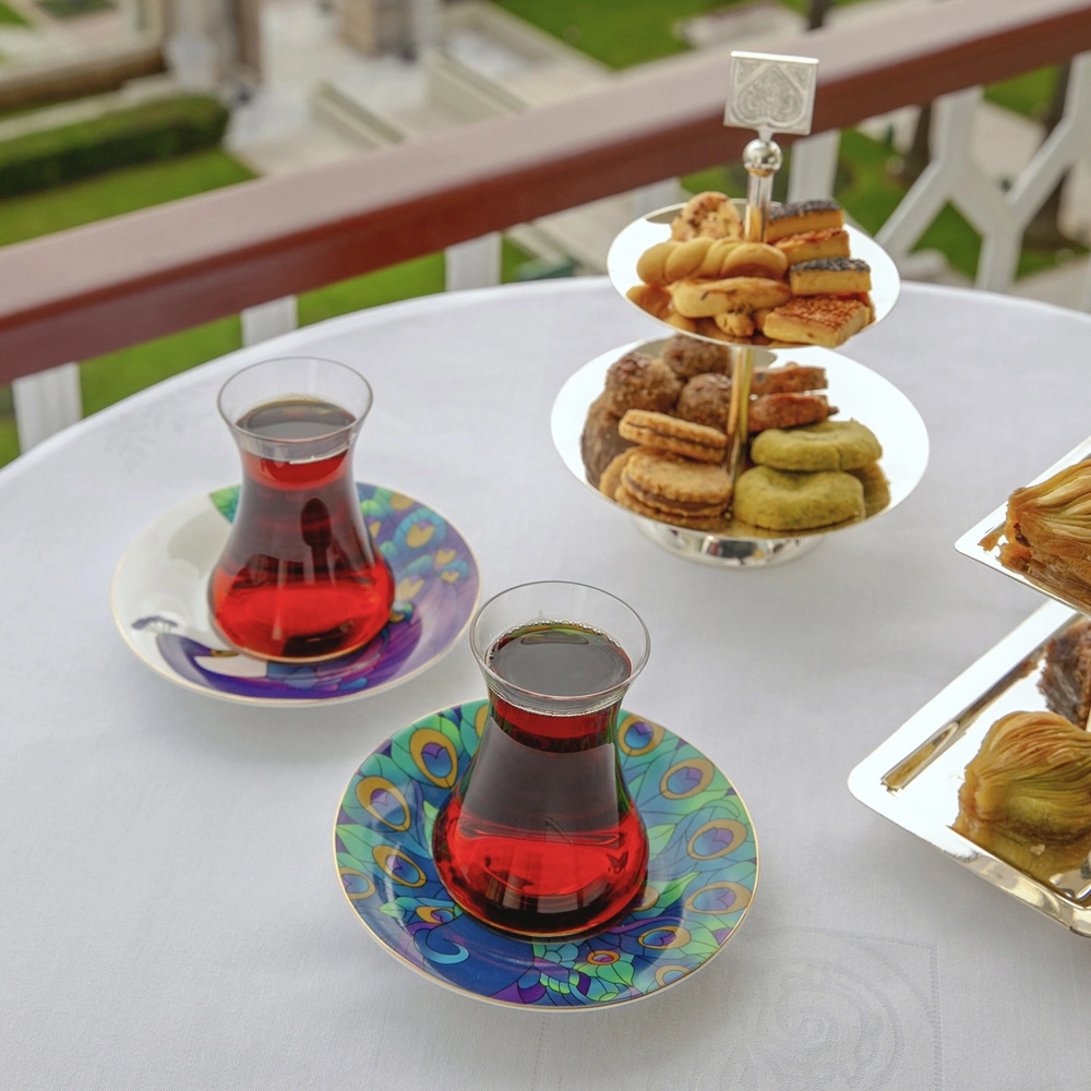 Karaca X Çırağan Palace Shop 12 Parça 6 Kişilik Çay Seti görseli 3
