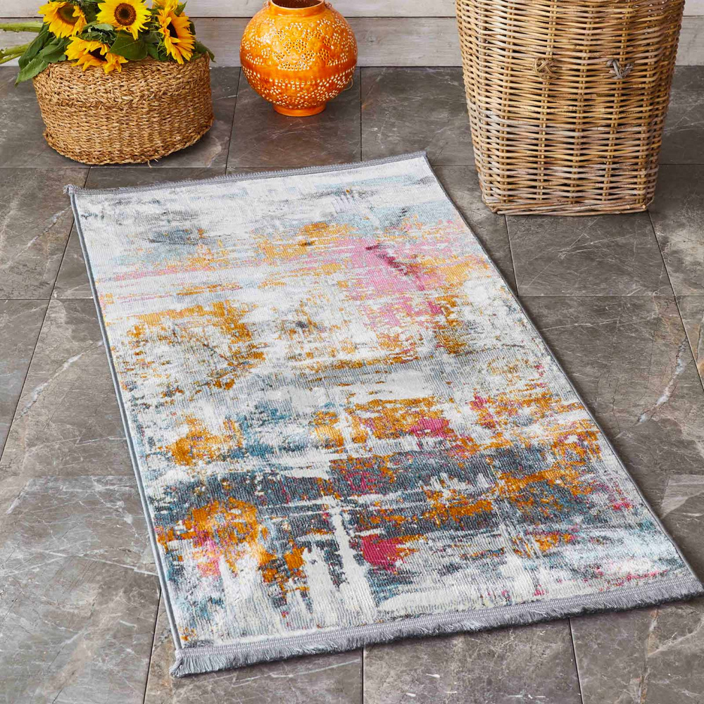 Karaca Home Modern Marble Halı 80x300 cm görseli 1