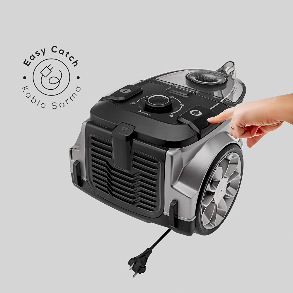 Karaca Vantuz High Force F2 Silver Elektrikli Süpürge görseli 6