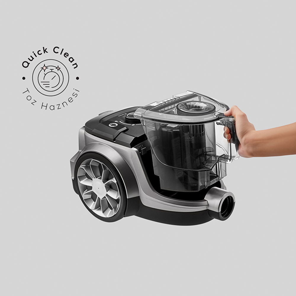 Karaca Vantuz High Force F2 Silver Elektrikli Süpürge görseli 4