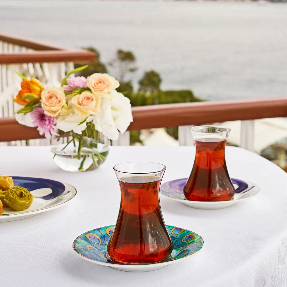 Karaca X Çırağan Palace Shop 12 Parça 6 Kişilik Çay Seti görseli 4