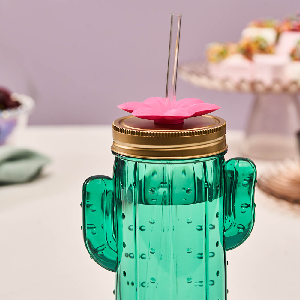 Karaca Kaktüs Transparent Su Şişesi 350 Ml görseli 2