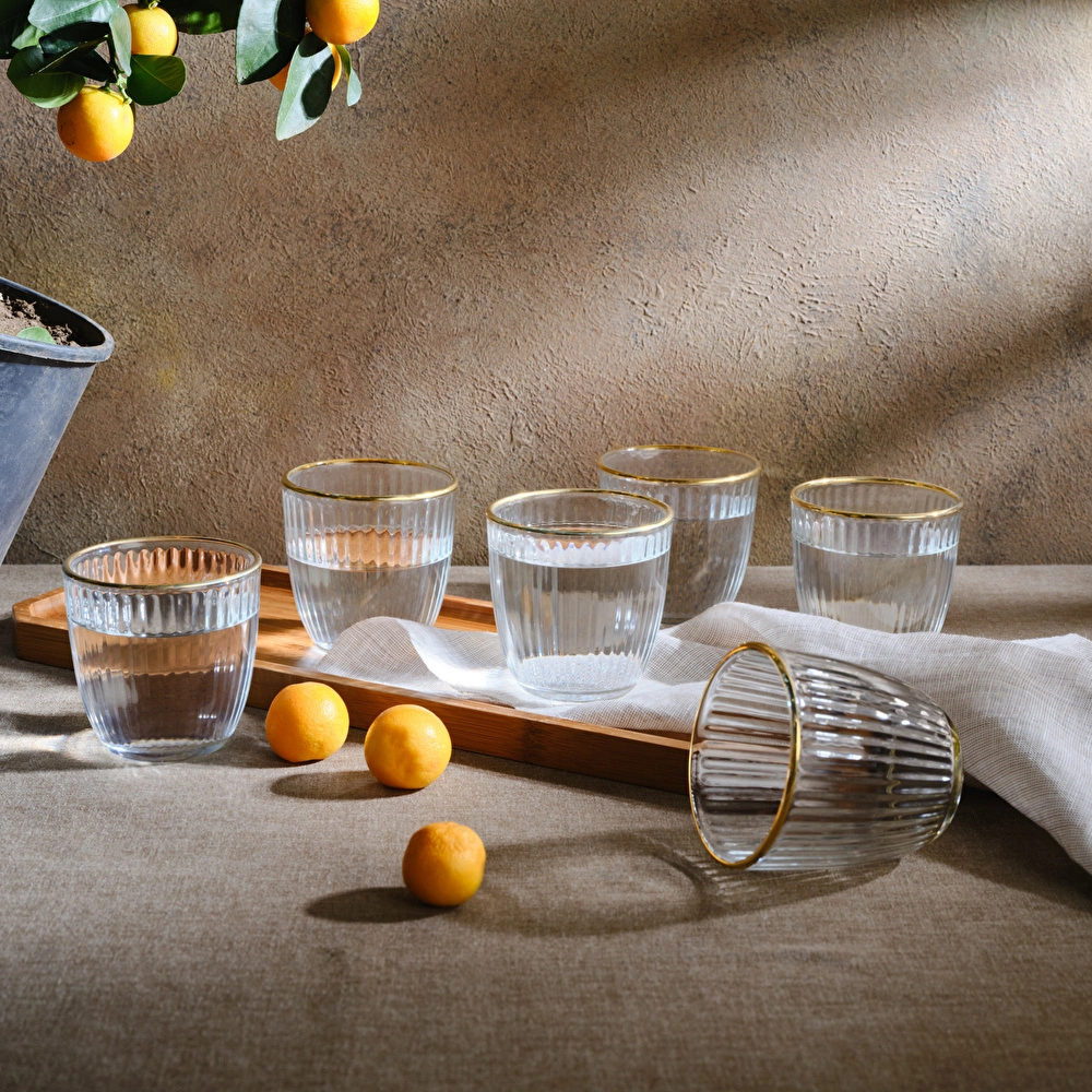 Karaca Ravello 6'lı Su Bardağı 270 Ml görseli 1