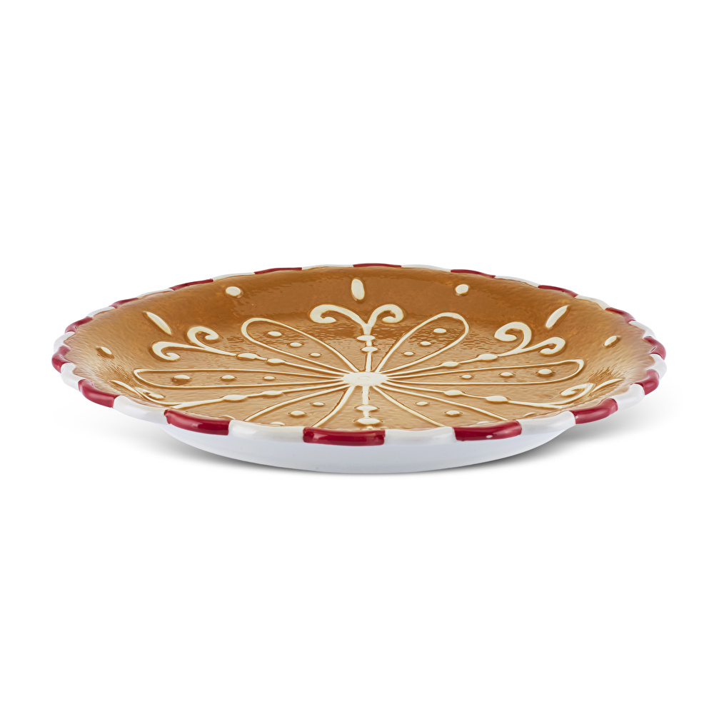 Karaca New Year Yılbaşı Gingerbread Servis Tabağı 30 Cm görseli 3