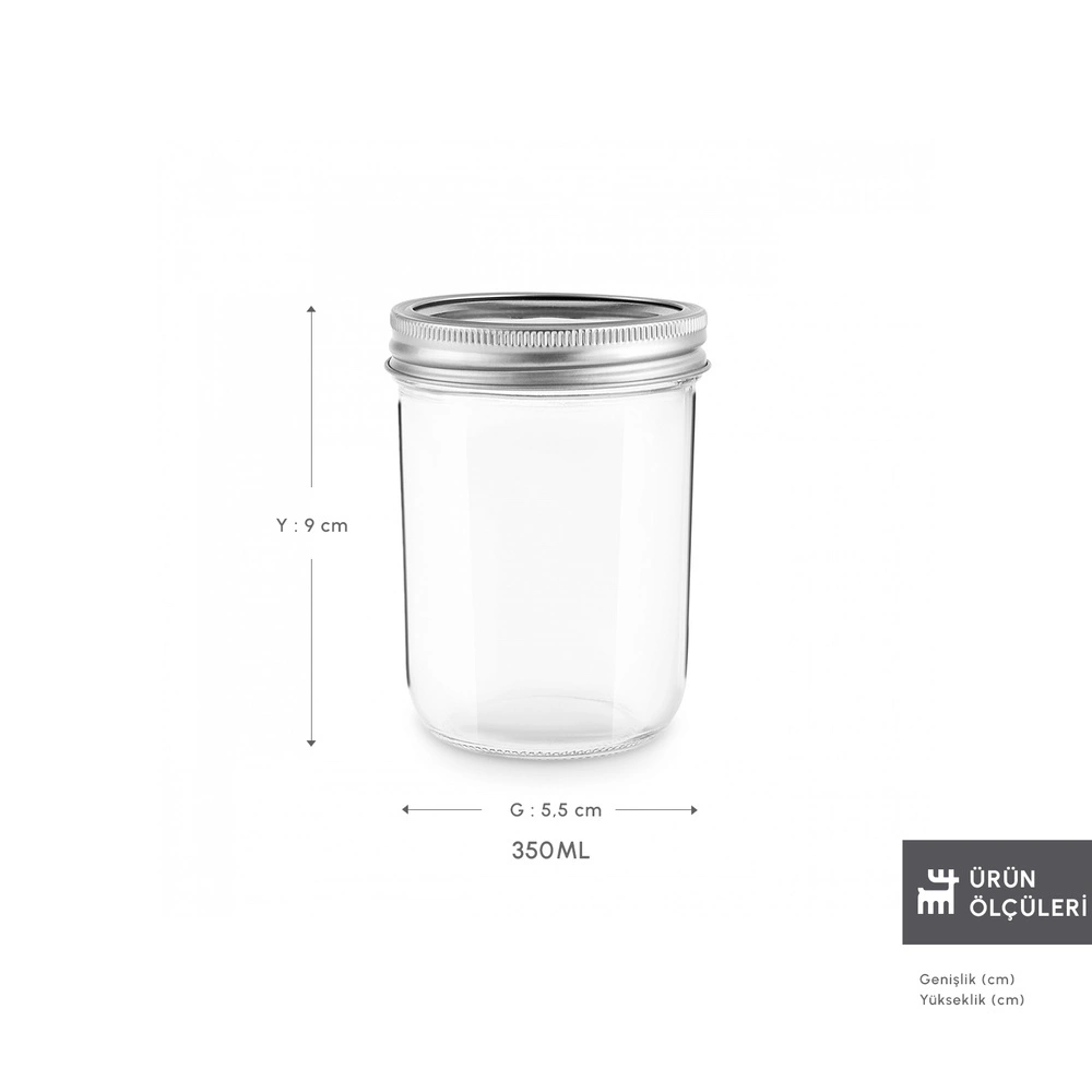 Karaca x Refika Boyunsuz Kavanoz 350 ml görseli 2