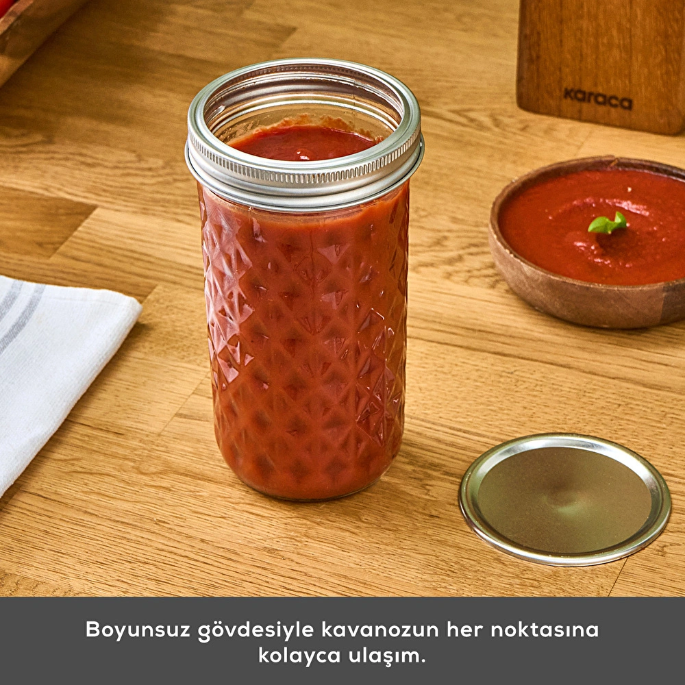 Karaca x Refika Boyunsuz Kavanoz Baklava Desen 100 ml görseli 4