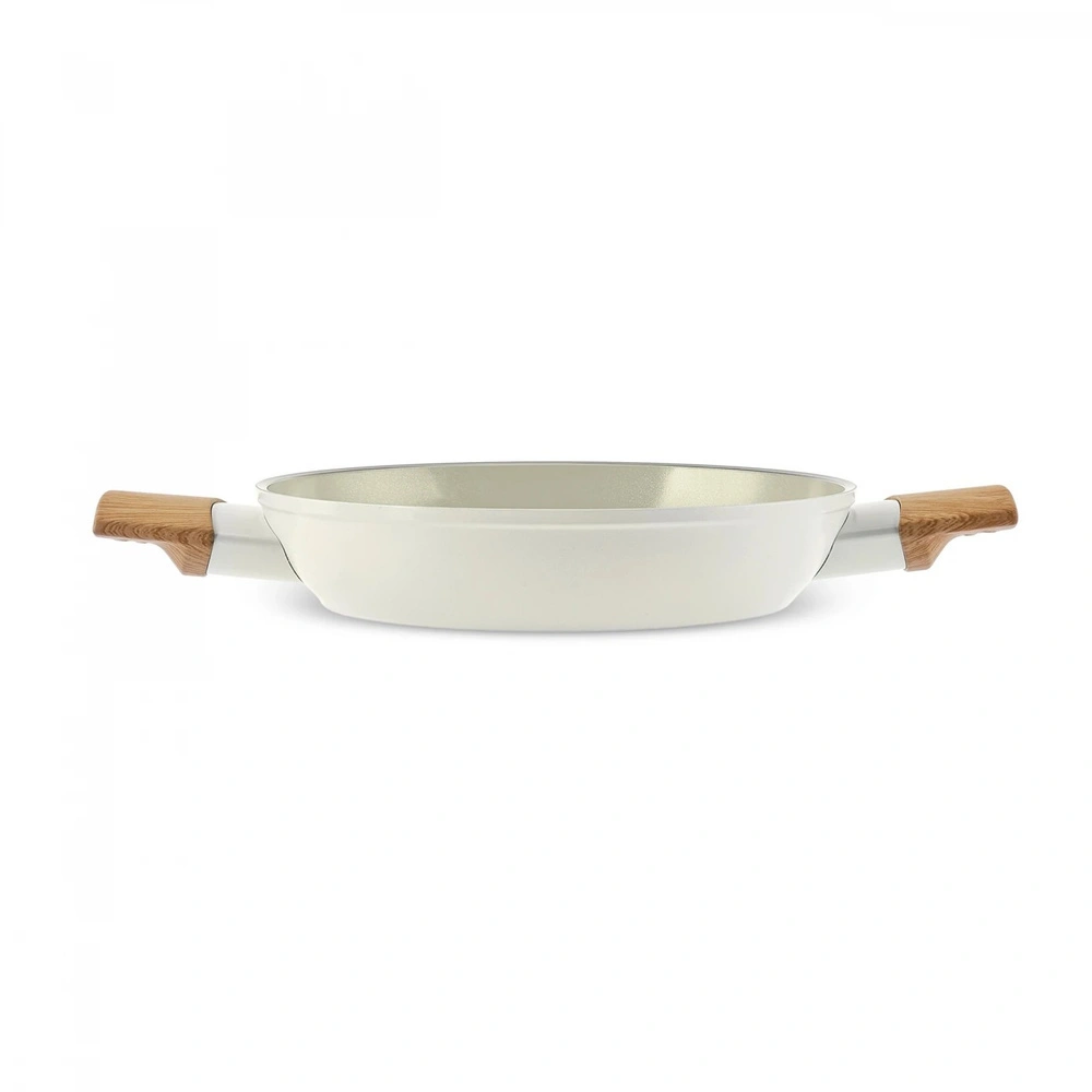 Karaca x Refika Swiss Crystal Almond Cream İndüksiyon Tabanlı 20 cm Sahan videosu