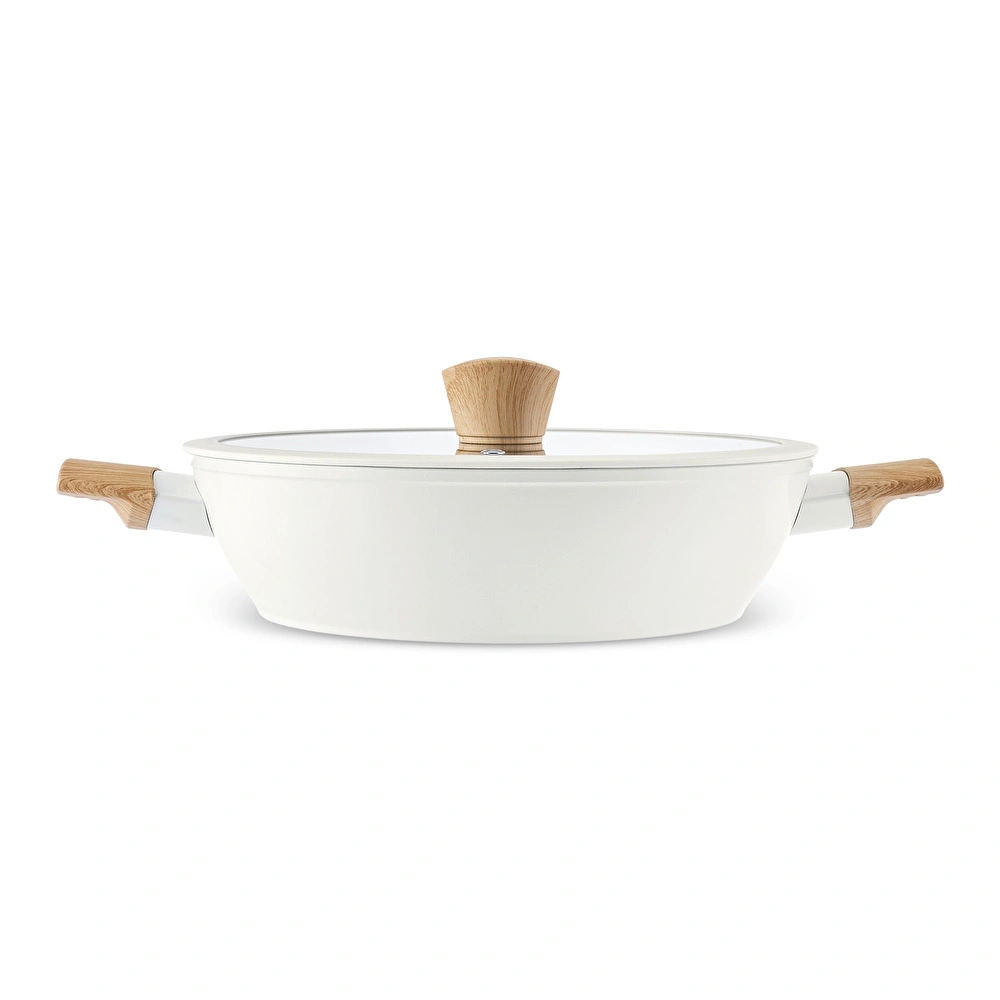 Karaca x Refika Swiss Crystal Almond Cream 26 cm Karnıyarık Tencere videosu
