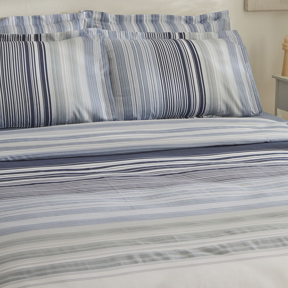 Karaca Home Nolan %100 Pamuk Çift Kişilik Nevresim Takımı Multicolor  görseli 4