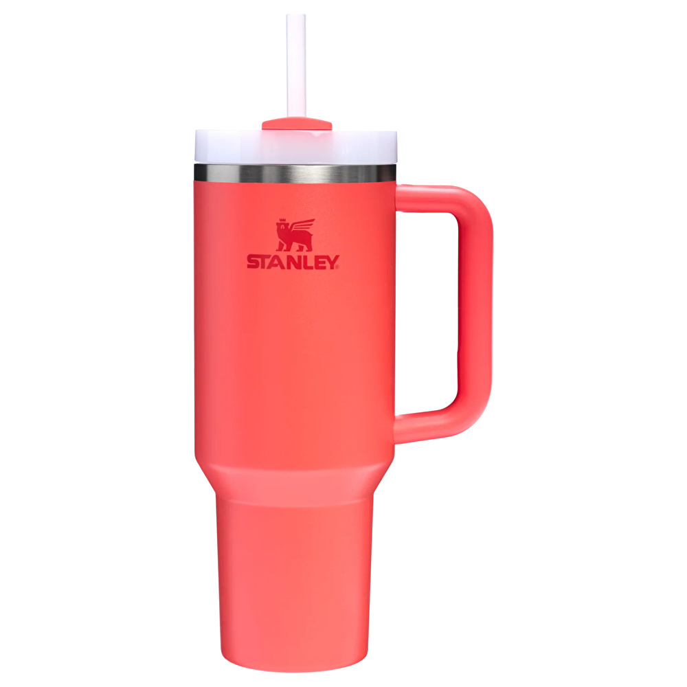 Stanley The Quencher Flowstate Tumbler Pipetli Termos Bardak 1,18L Mercan görseli 1