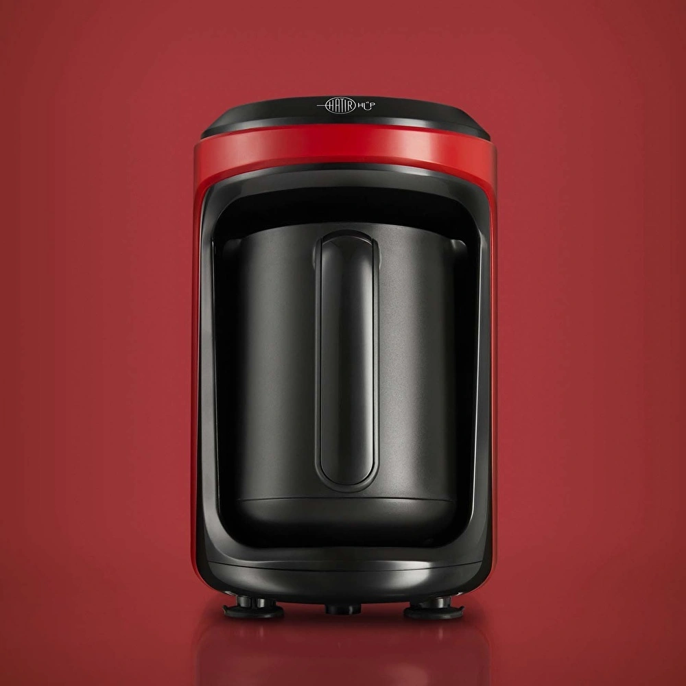 Karaca Hatır Hüp Türk Kahve Makinesi Cherry Red görseli 4