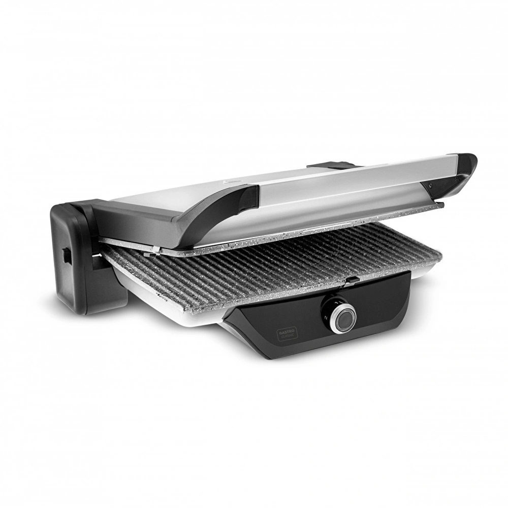 Karaca Gastro Classic 6 Dilim Kapasiteli Izgara ve Tost Makinesi Cool Gray 2000W videosu