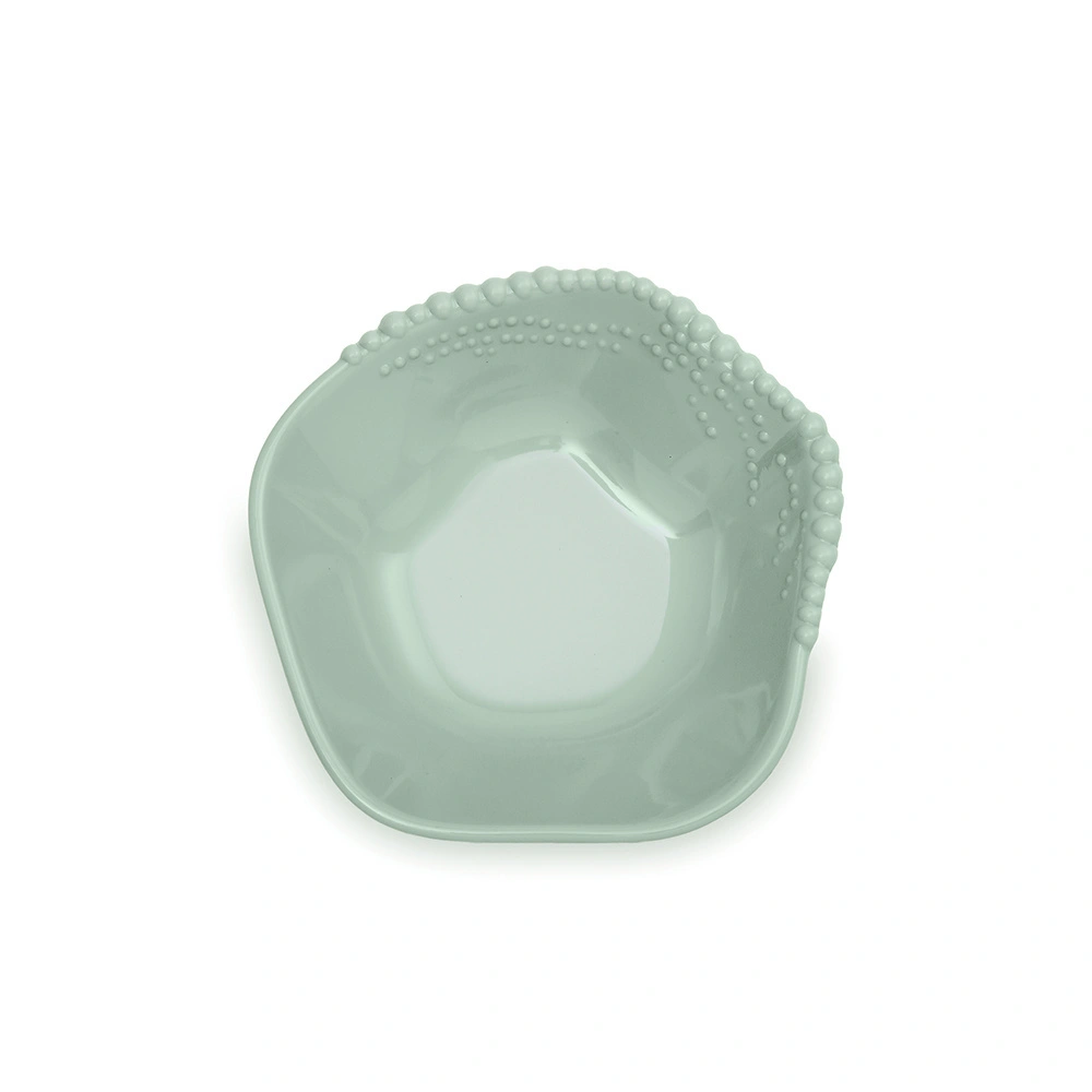 Jumbo Maris Melamin Mint Yeşili Çukur Tabak 15.5x15.2x4.3 cm görseli 2