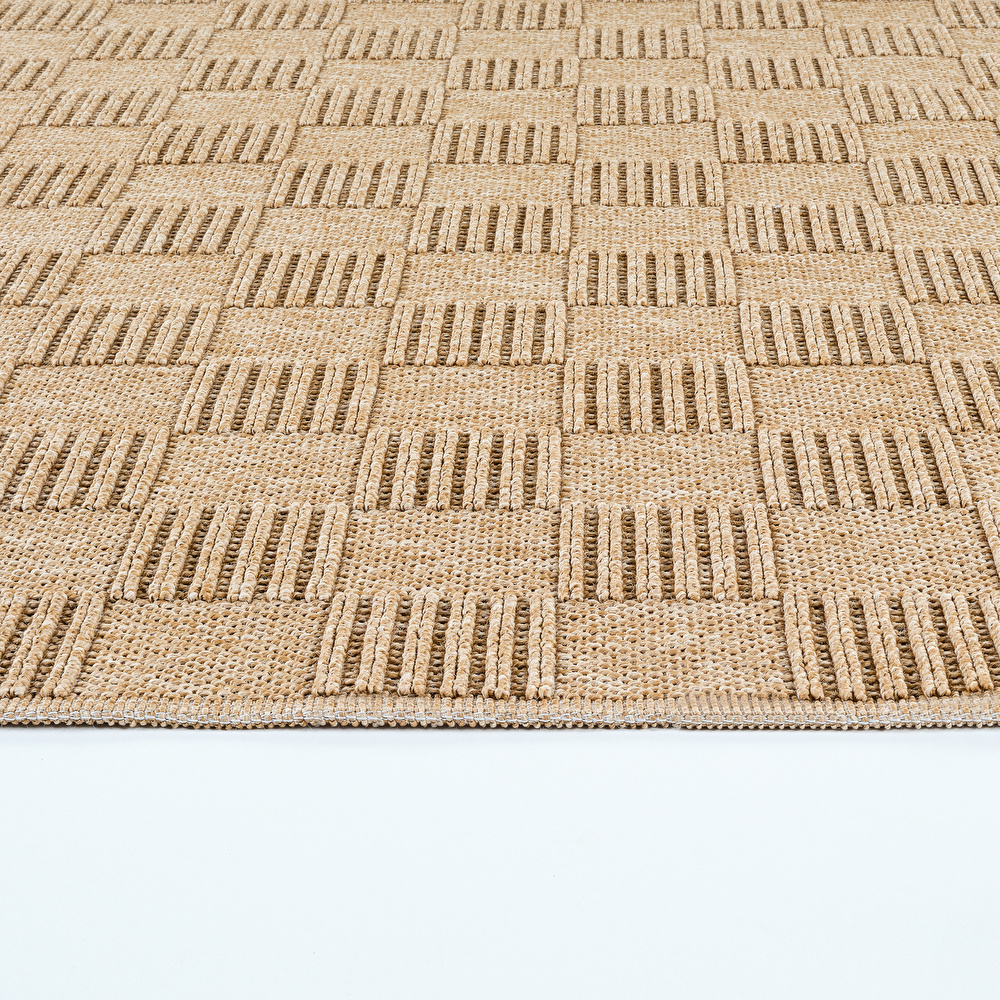 Kaşmir Halı 7/24 Kilim/Jüt Side 100x200 cm görseli 5