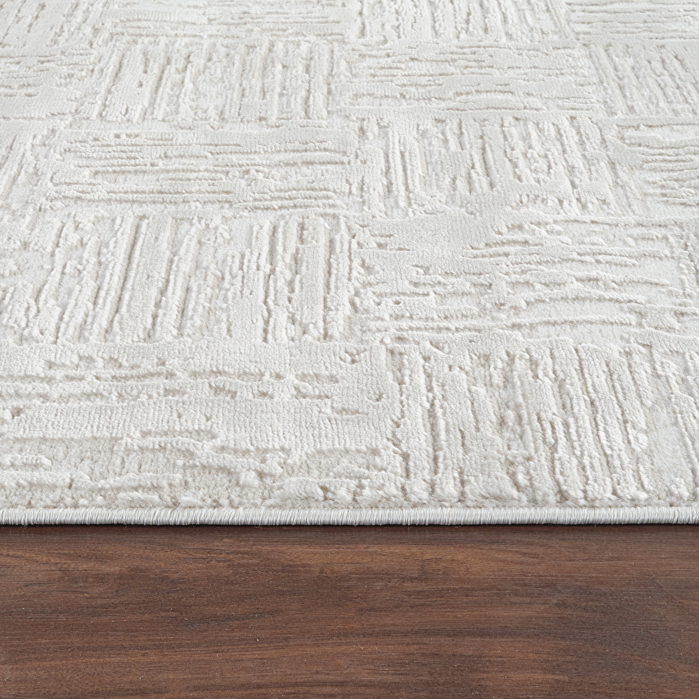 Kaşmir Halı 7/24 Buena Bella White 200x290 cm görseli 5