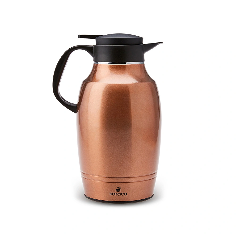 Karaca Essentiel Rosegold Çelik Termos 2,3 L görseli 1