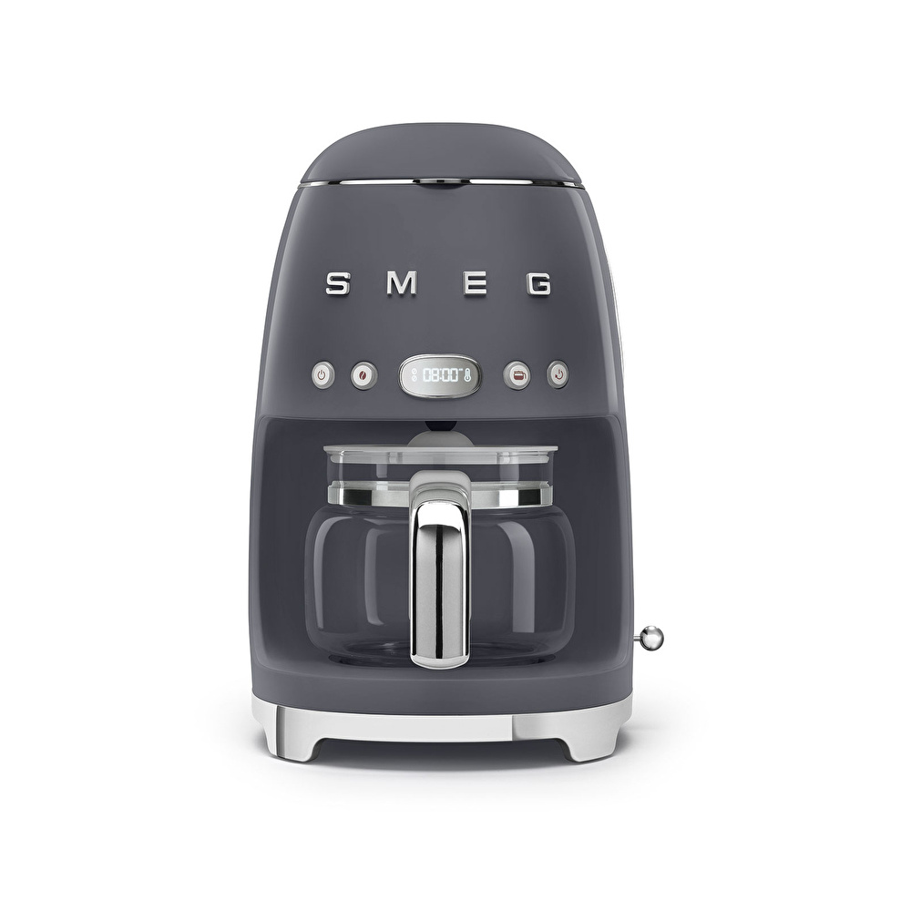 SMEG FİLTRE KAHVE MAKİNESİ BARUT GREY DCF02GREU görseli 2