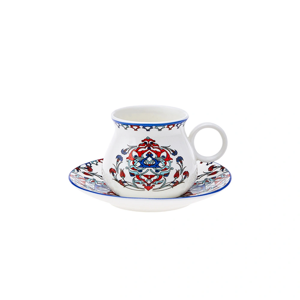 Karaca Hattat 6 Kişilik Kahve Fincanı Takımı 90 ml görseli 6