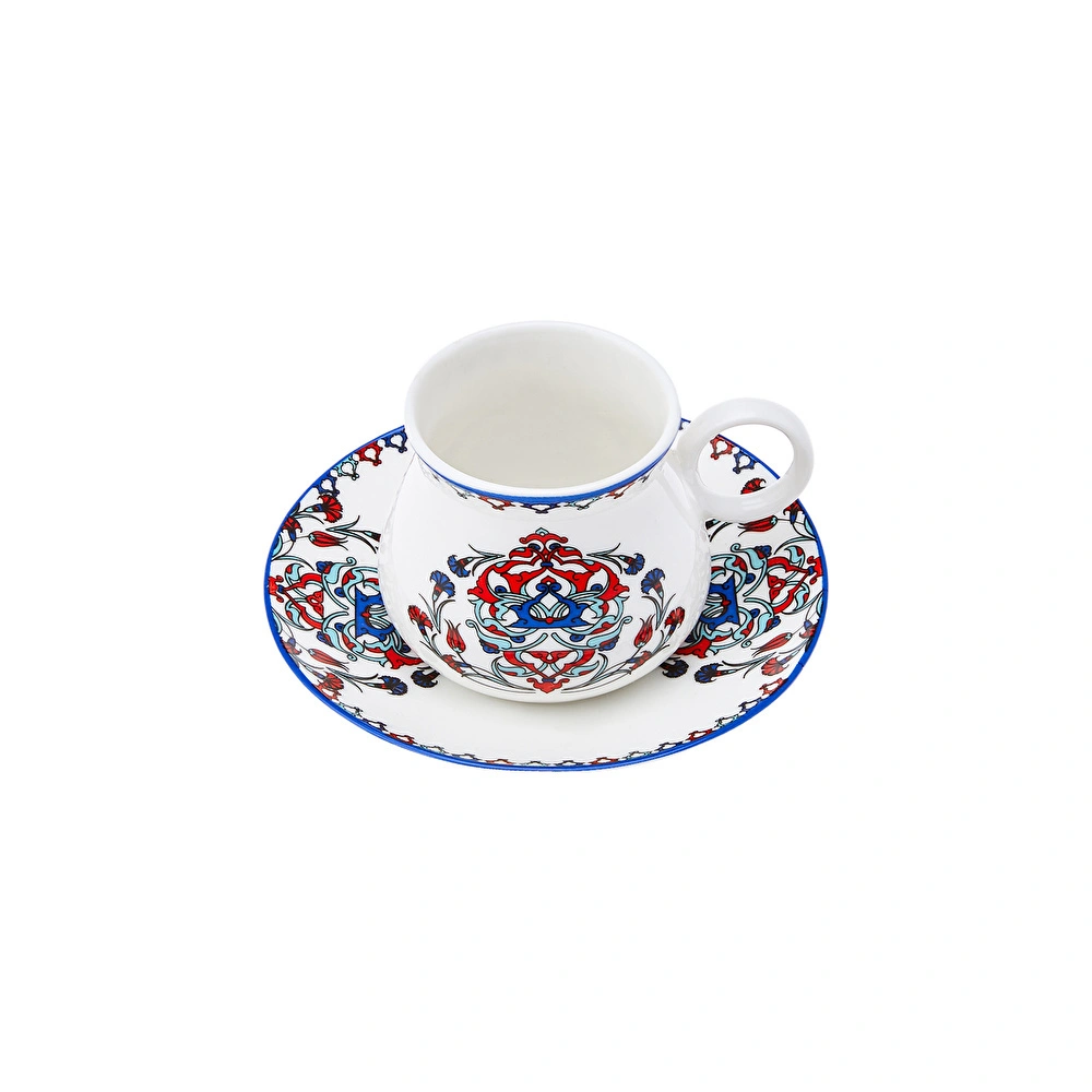 Karaca Hattat 6 Kişilik Kahve Fincanı Takımı 90 ml görseli 7