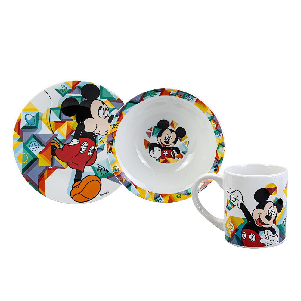 Karaca Mickey Mouse 3 Parça Mama Seti görseli 1