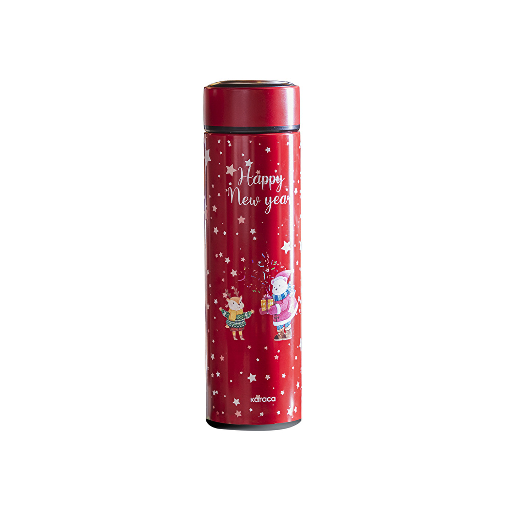 Karaca New Year Polar Bear Çelik Termos 500 ml görseli 1