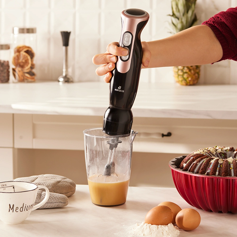 Karaca Pro-Multimax Mutfak Robotu Rosegold 2000 W görseli 5