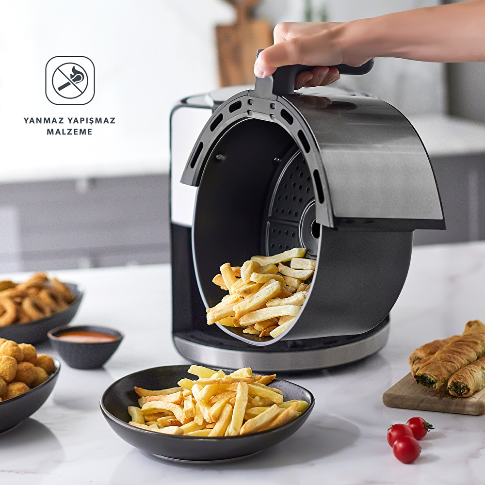 Homend Airfryday 2502h 8 Farklı Program, Dokunmatik Ekran Airfryer 5L görseli 4