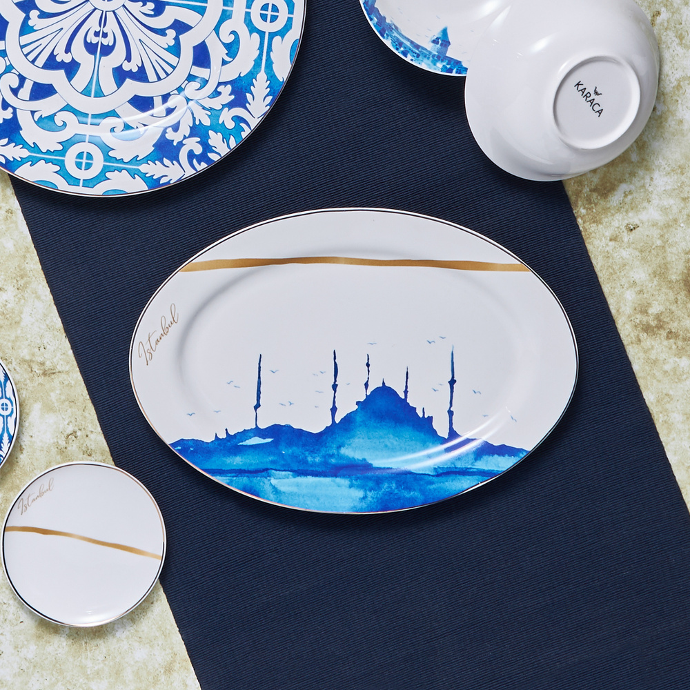 Karaca X İst Collection İstanbul Yarımada Tabak 30 cm görseli 2
