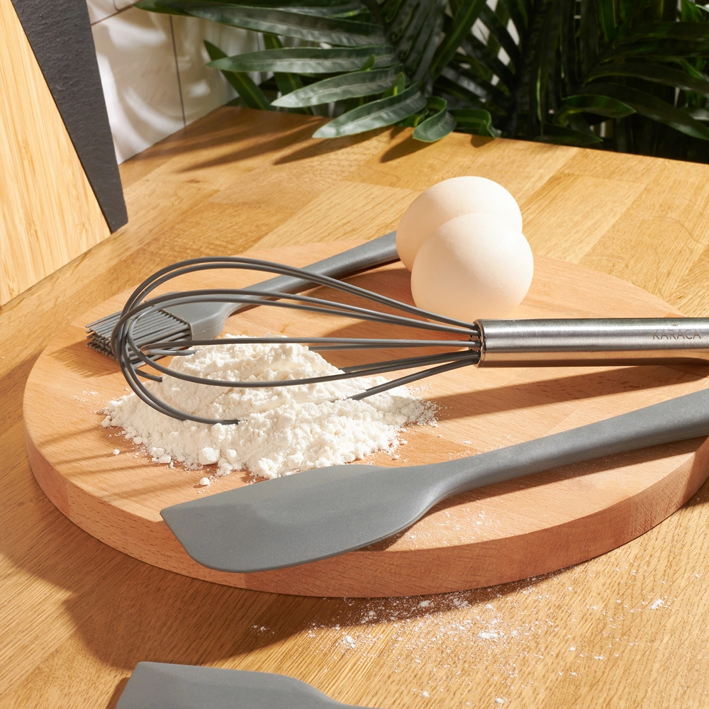 Karaca Pastry 4 Parça Pasta Hazırlık Seti Gri görseli 3