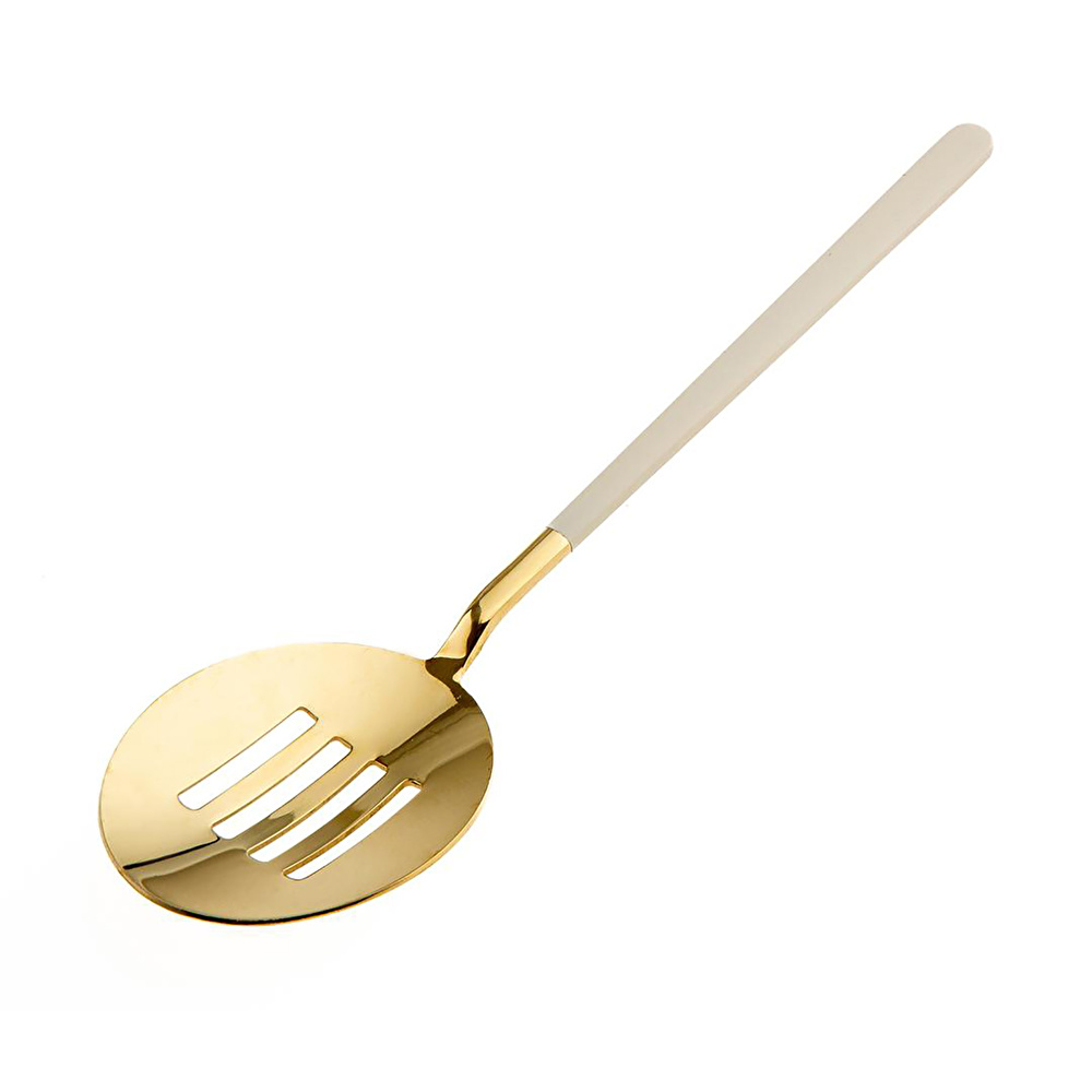 Jumbo Paint Cream Gold 5 Parça Servis Takımı görseli 3