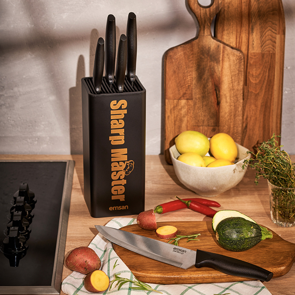 Emsan Sharp Master 6 Parça Bıçak Seti görseli 3