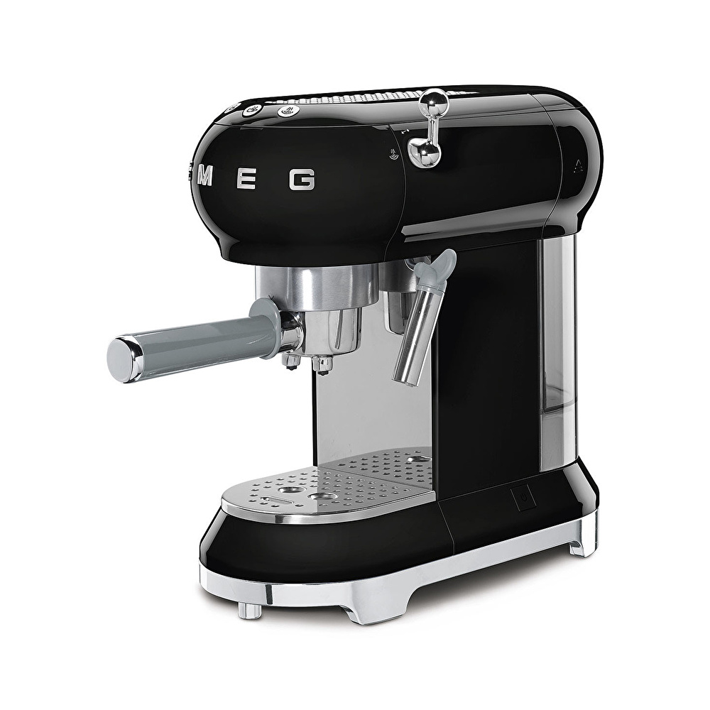 Smeg Espresso Kahve Makinesi Black Ecf01bleu görseli 5