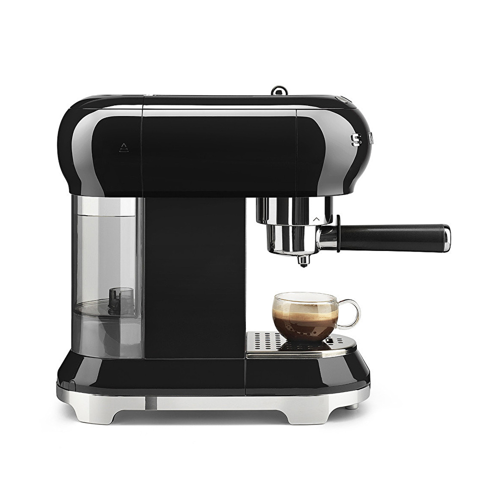 Smeg Espresso Kahve Makinesi Black Ecf01bleu görseli 6