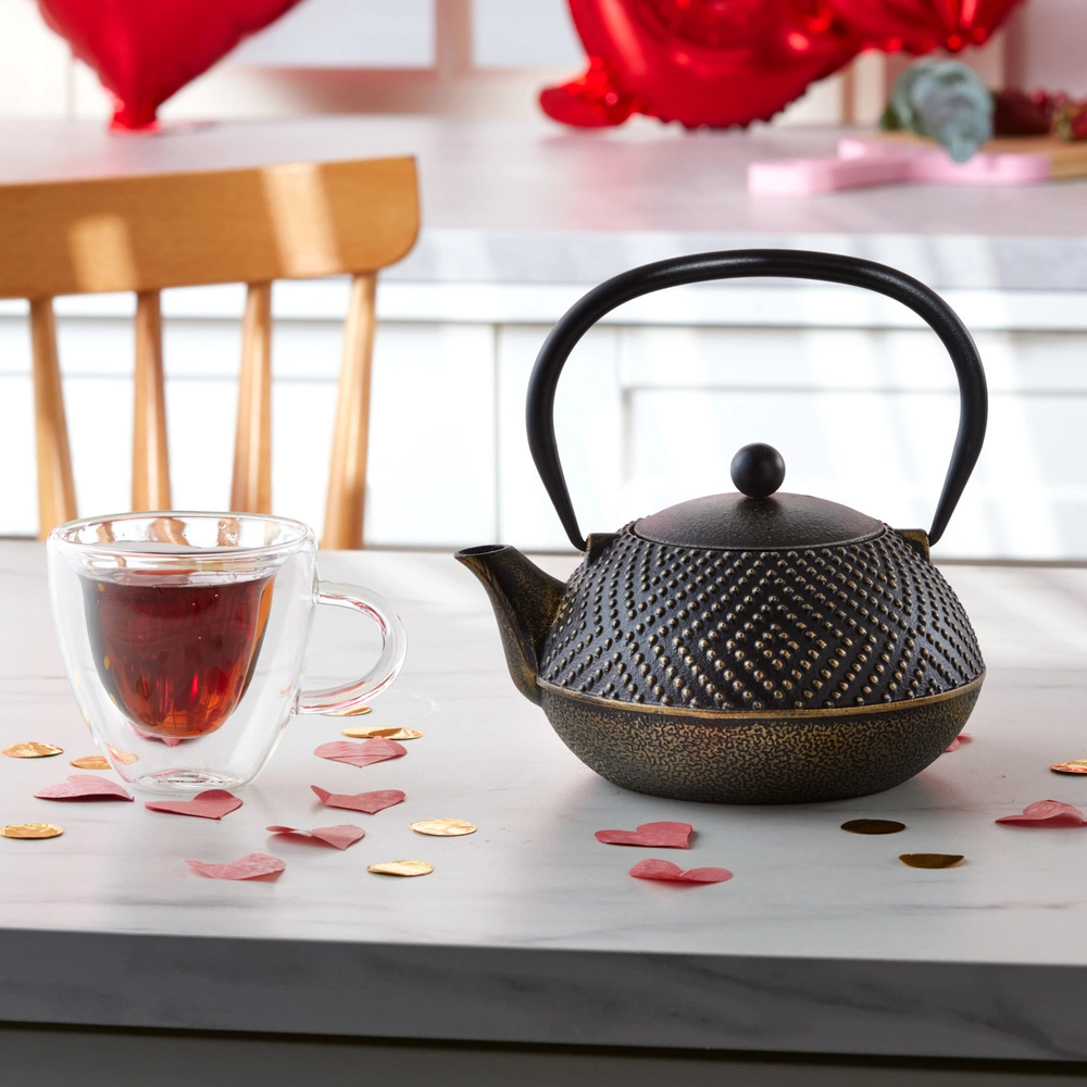 Karaca Döküm Demlik-Teapot 900 Ml Dark Gold  görseli 2
