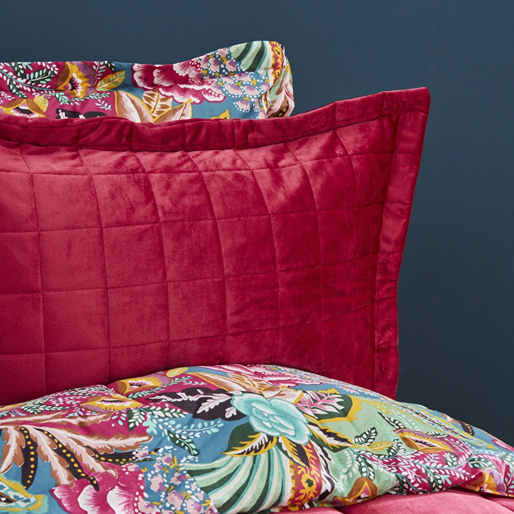 Karaca Home Audrey Çift Kişilik Luxury Comfort Set Fuşya görseli 6