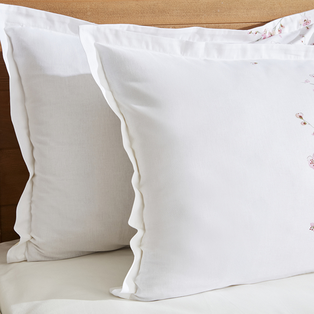 Karaca Home Annata 2'li Yastık Kılıfı Pembe görseli 1