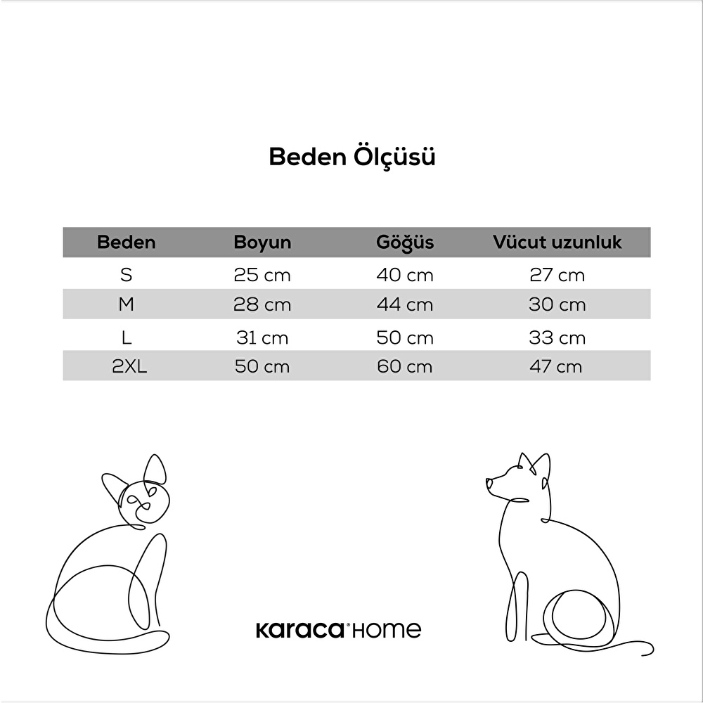 Karaca Home X Pati Molly Köpek Yağmurluk Haki 2XL Beden görseli 9