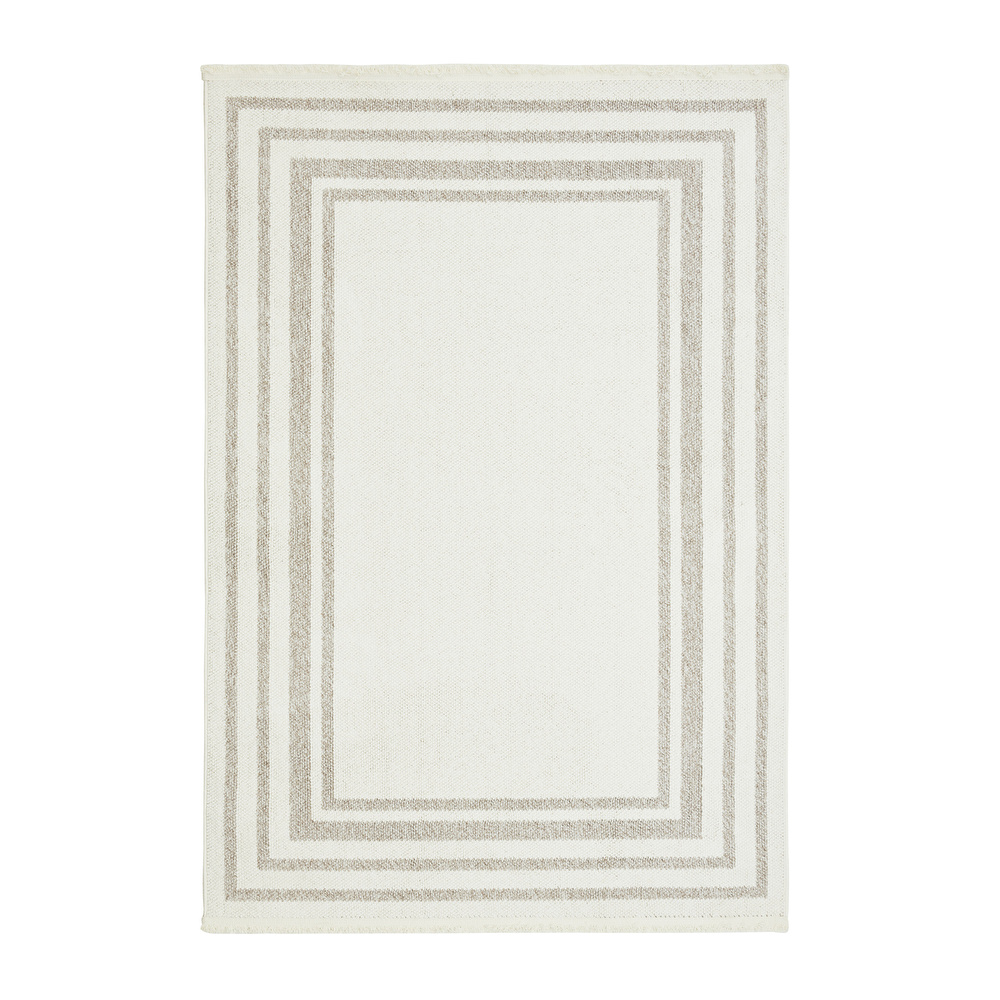 Kaşmir Halı 7/24 İskandinav Elegance Cenova Bej 120x180 cm görseli 3