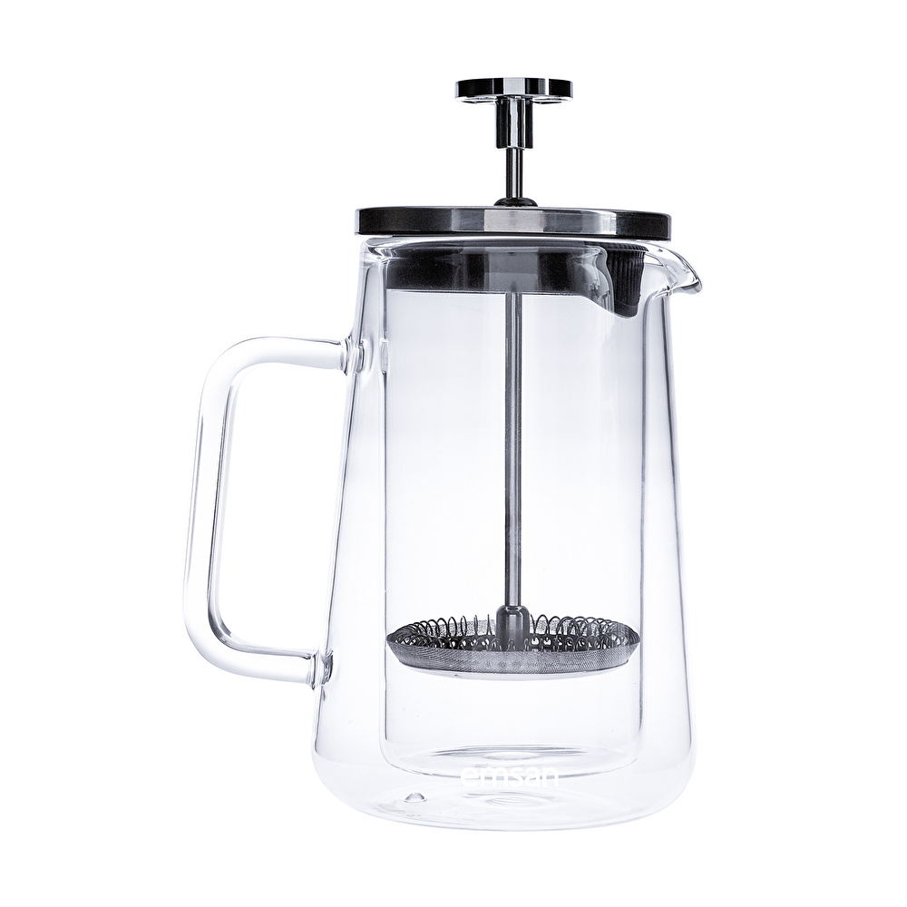 Emsan Double Glass French Press 350 ml görseli 3