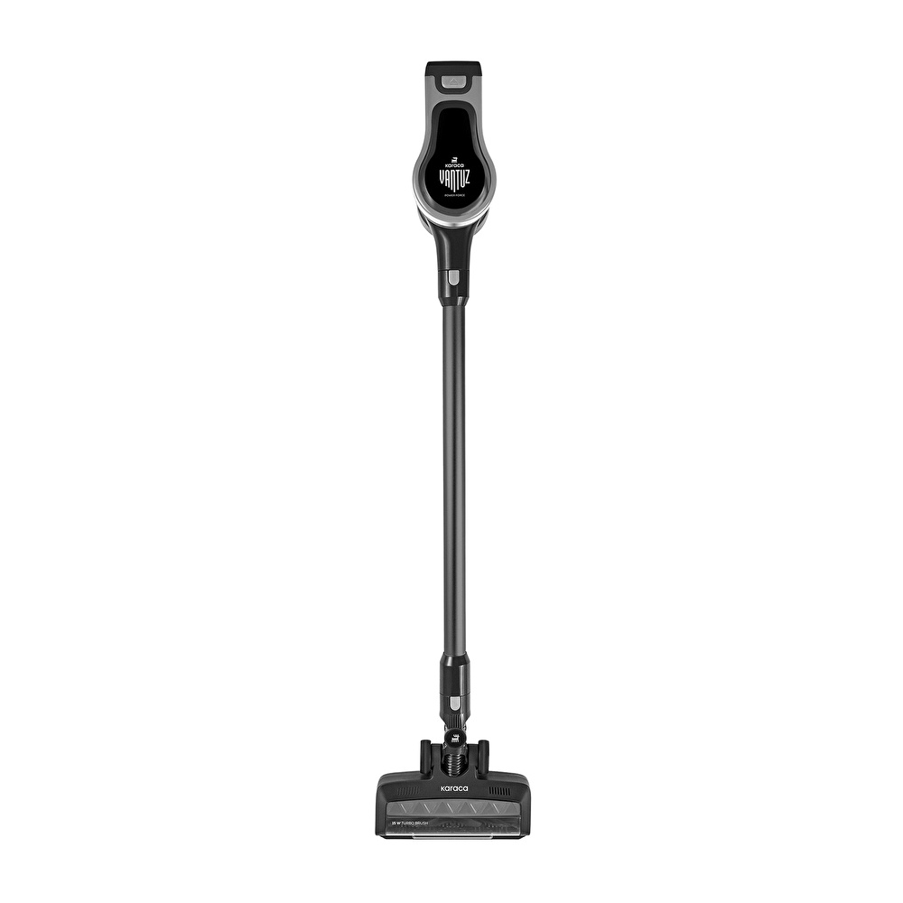 Karaca Vantuz Power Force Max 2 in 1 Şarj Edilebilir Dikey Süpürge Silver görseli 12