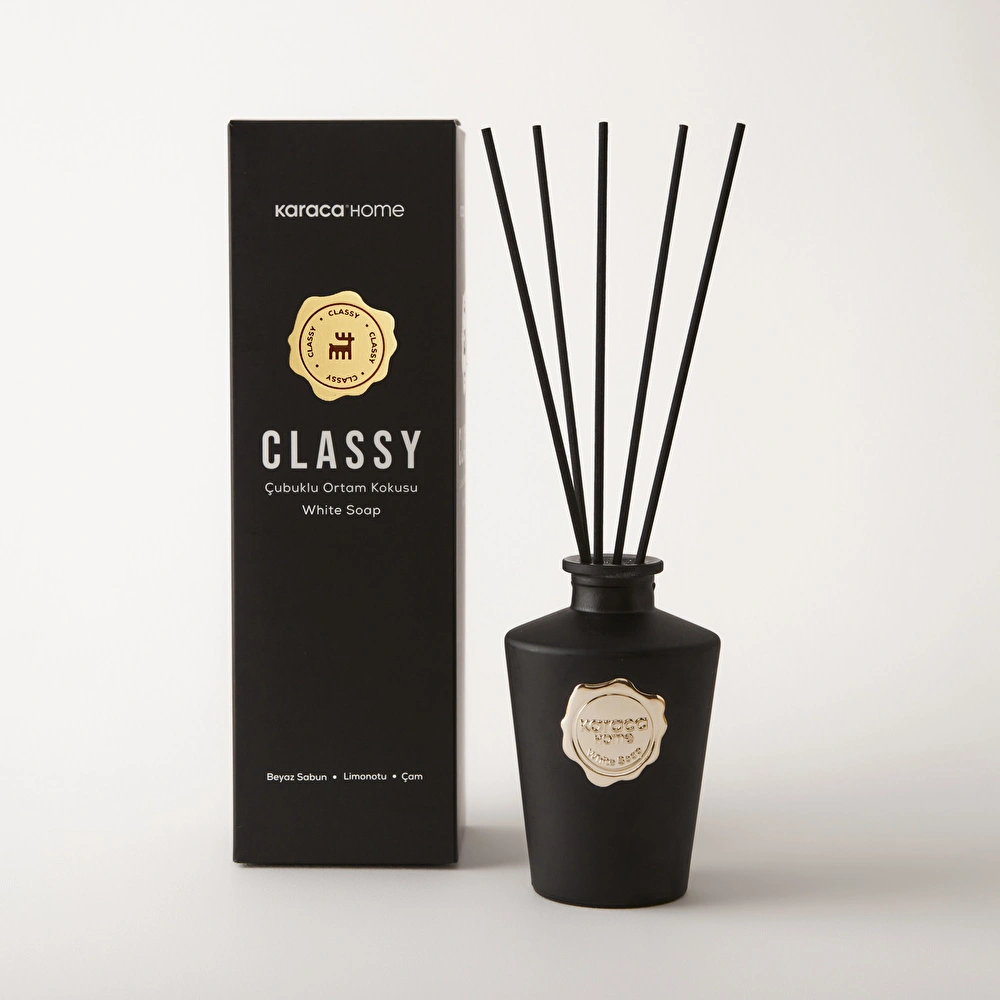 Karaca Home Classy Çubuklu Ortam Kokusu White Soap 200 ml görseli 1