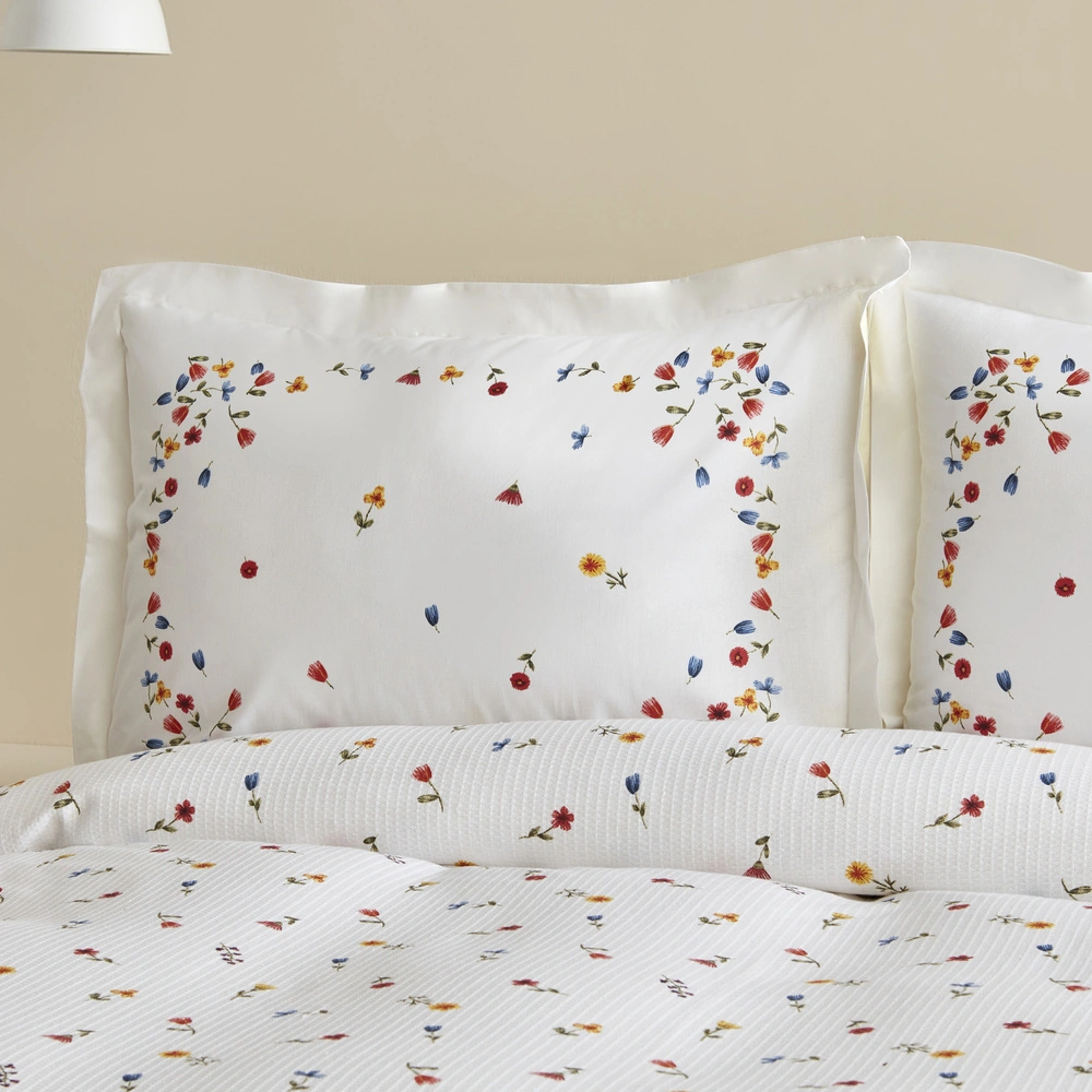 Karaca Home Lores %100 Pamuk Tek Kişilik Pike Takımı Pembe görseli 4