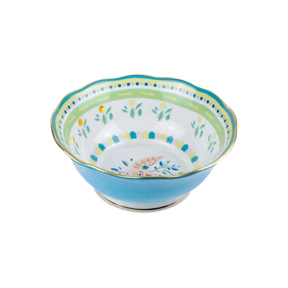 Baci Milano Mamma Mia Mavi Desenli Kase 26 cm x 11 cm görseli 1