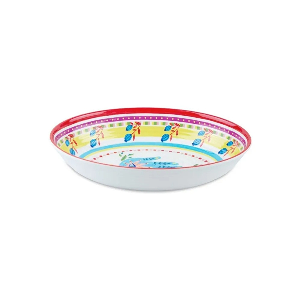 Baci Milano Mamma Mia El Desenli Oval Salata Kasesi 33 cm x 23 cm x 6,5 cm görseli 1