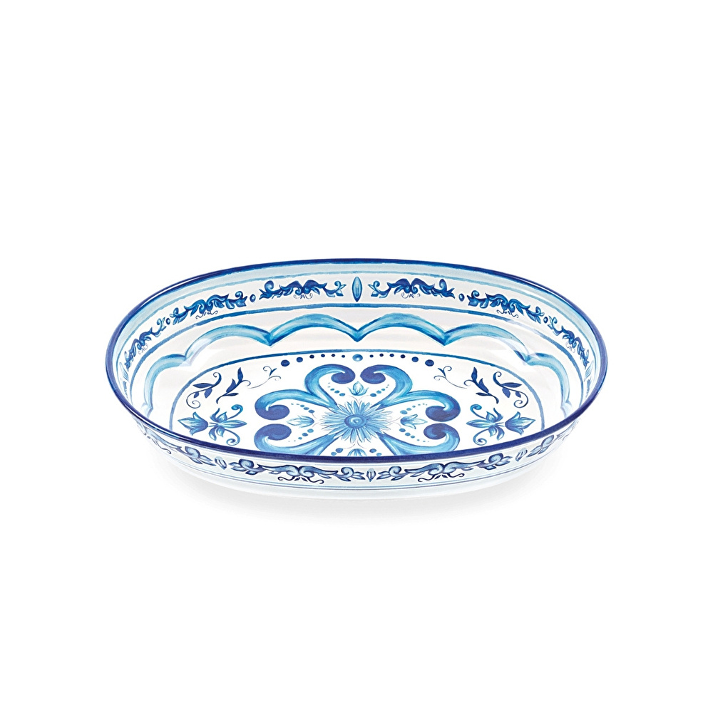 Guzzini Blues Servis Tabağı 32,5 cmx23 cmx7 cm görseli 1