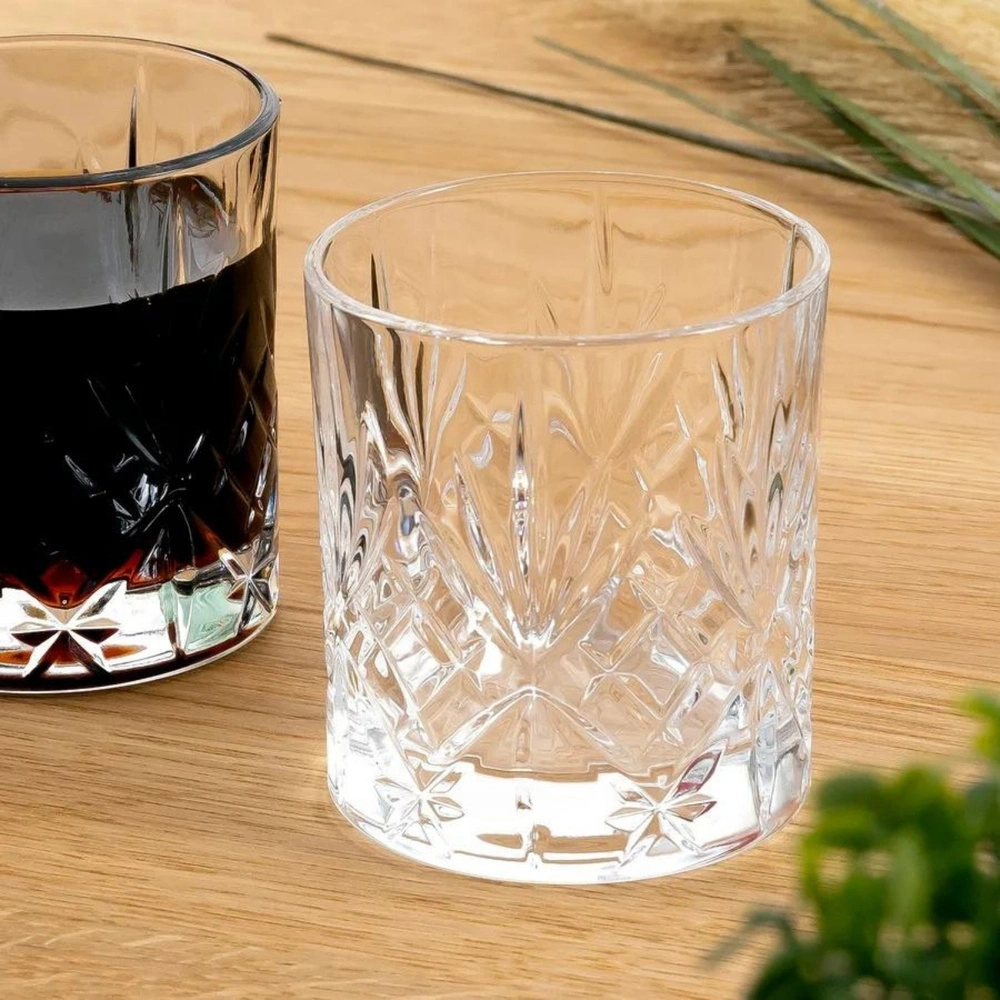 RCR Melodia Yüksek Kalite Cam 6'lı Kahve Yanı Bardak Seti 80 ml görseli 3